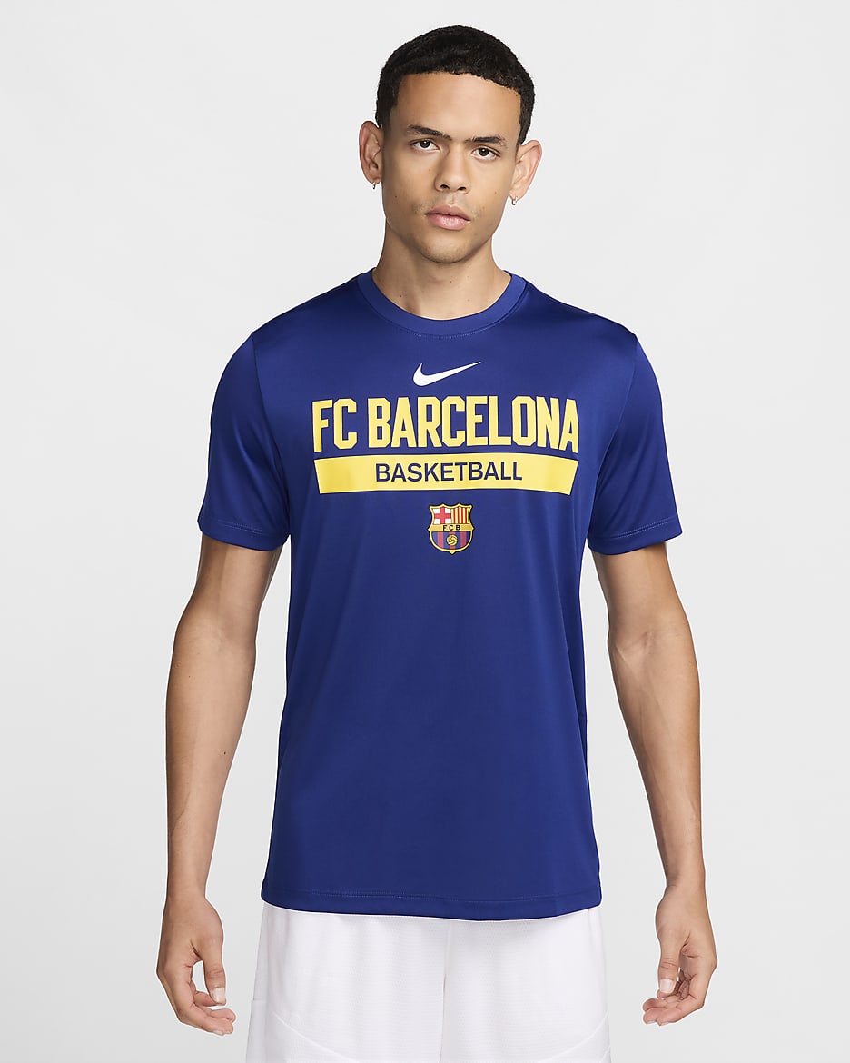 F.C. Barcelona Training Men s Nike Dri FIT Basketball T Shirt